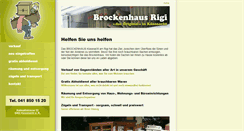Desktop Screenshot of brocken-haus.ch